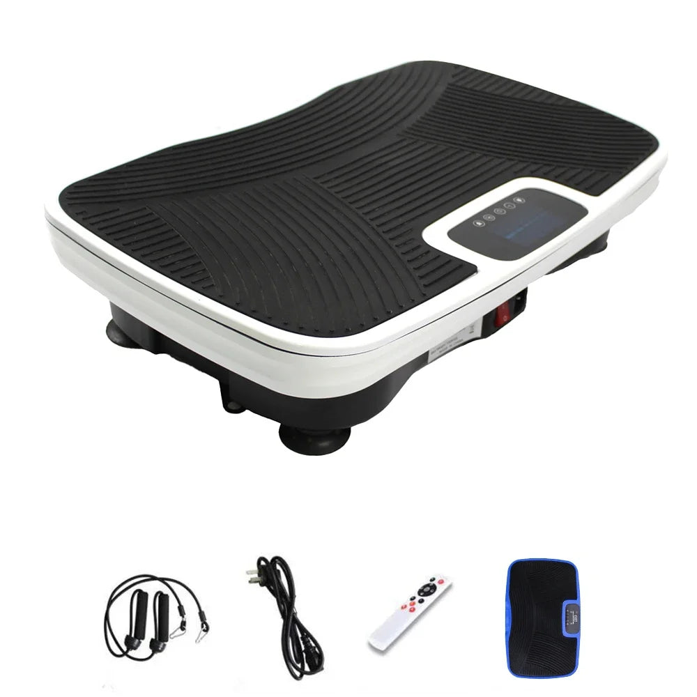 3D Whole Body Vibration Plate Machine — Silent Motor Fat Shaker with Adjustable Speed for Workout & Fitness