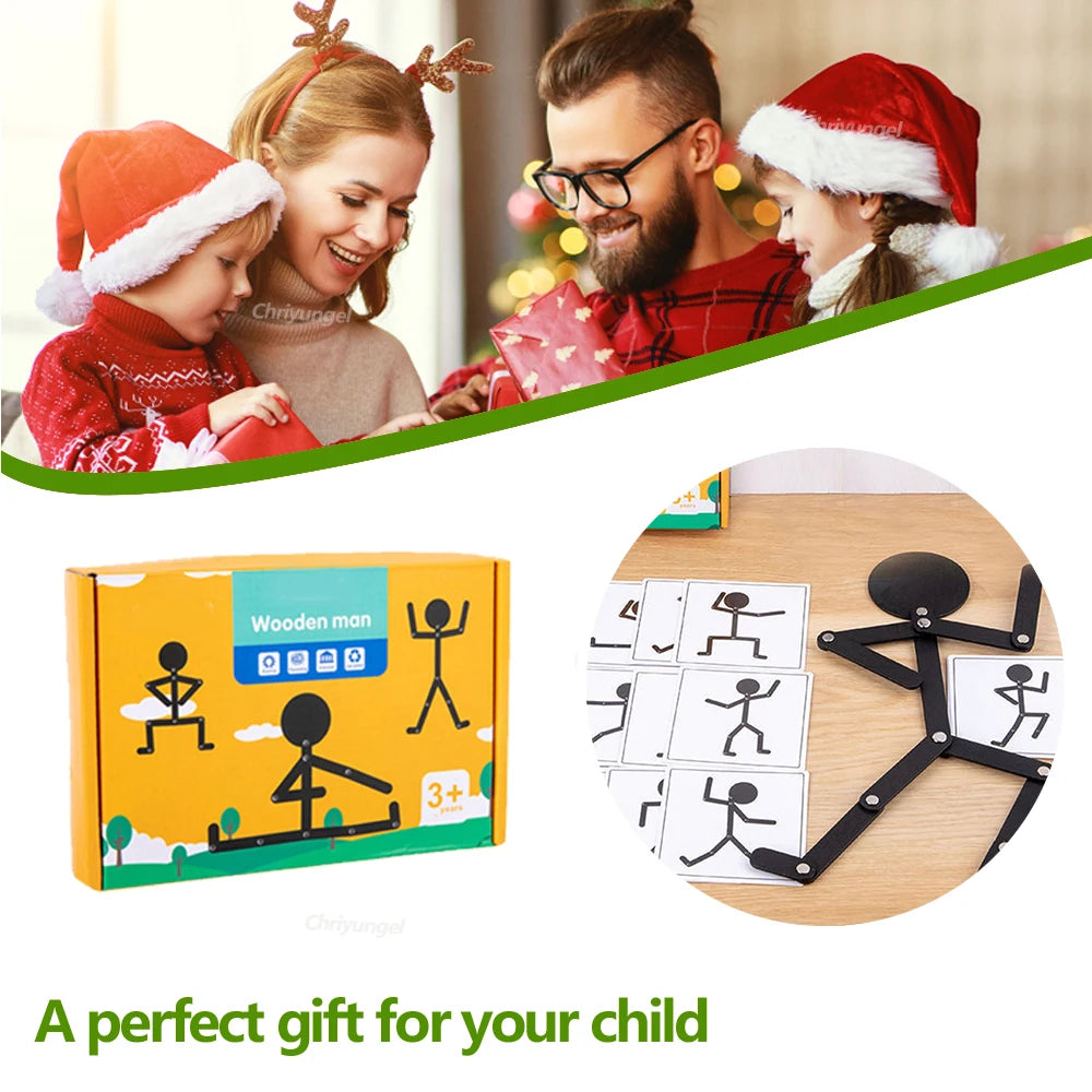 Montessori DIY Puzzle Toy – Educational Early Learning Game for Preschool Children, Fine Motor Skills Training