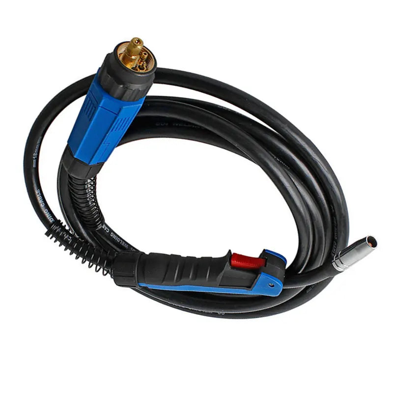 MB15AK MIG/MAG Welding Torch - 3M/4M/5M Euro Connector CO2 Welding Gun