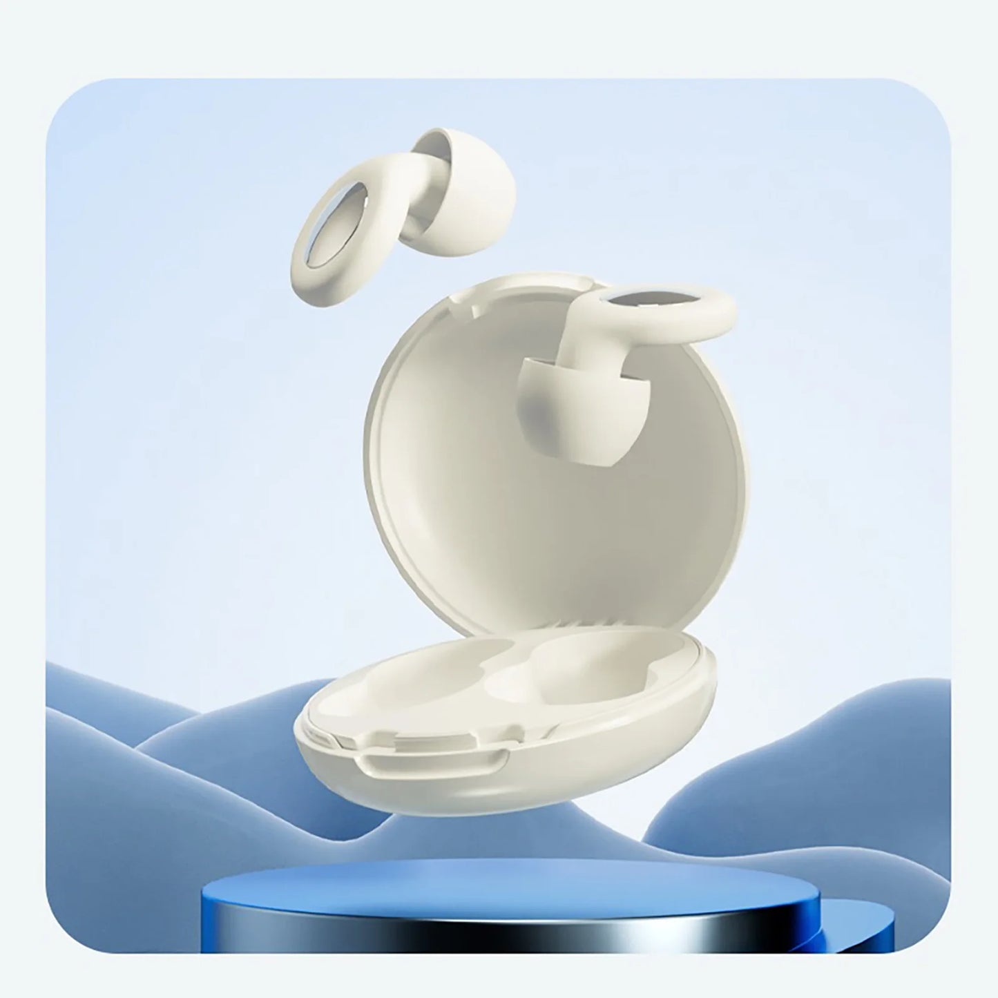 Super Soft Reusable Ear Plugs – Noise Reduction for Sleeping, Travel, Work & Concerts