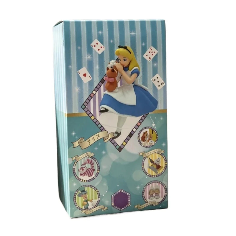 Alice’s Blind Box Mini Figures - Handmade Cartoon Desktop Decorations & Surprise Collectible Souvenirs, 8-Piece Set