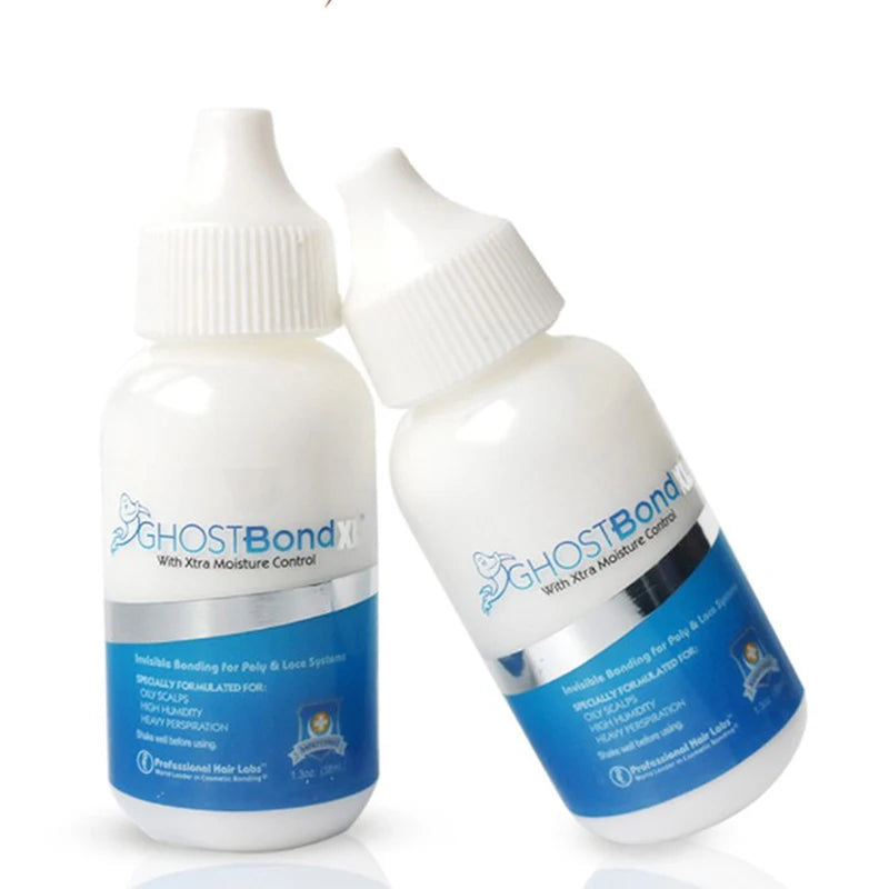 GHOSTBOND 1.3oz Hair Replacement Adhesive — Invisible Wig Glue, Water & Oil Resistant, Non-Toxic Bonding Solution