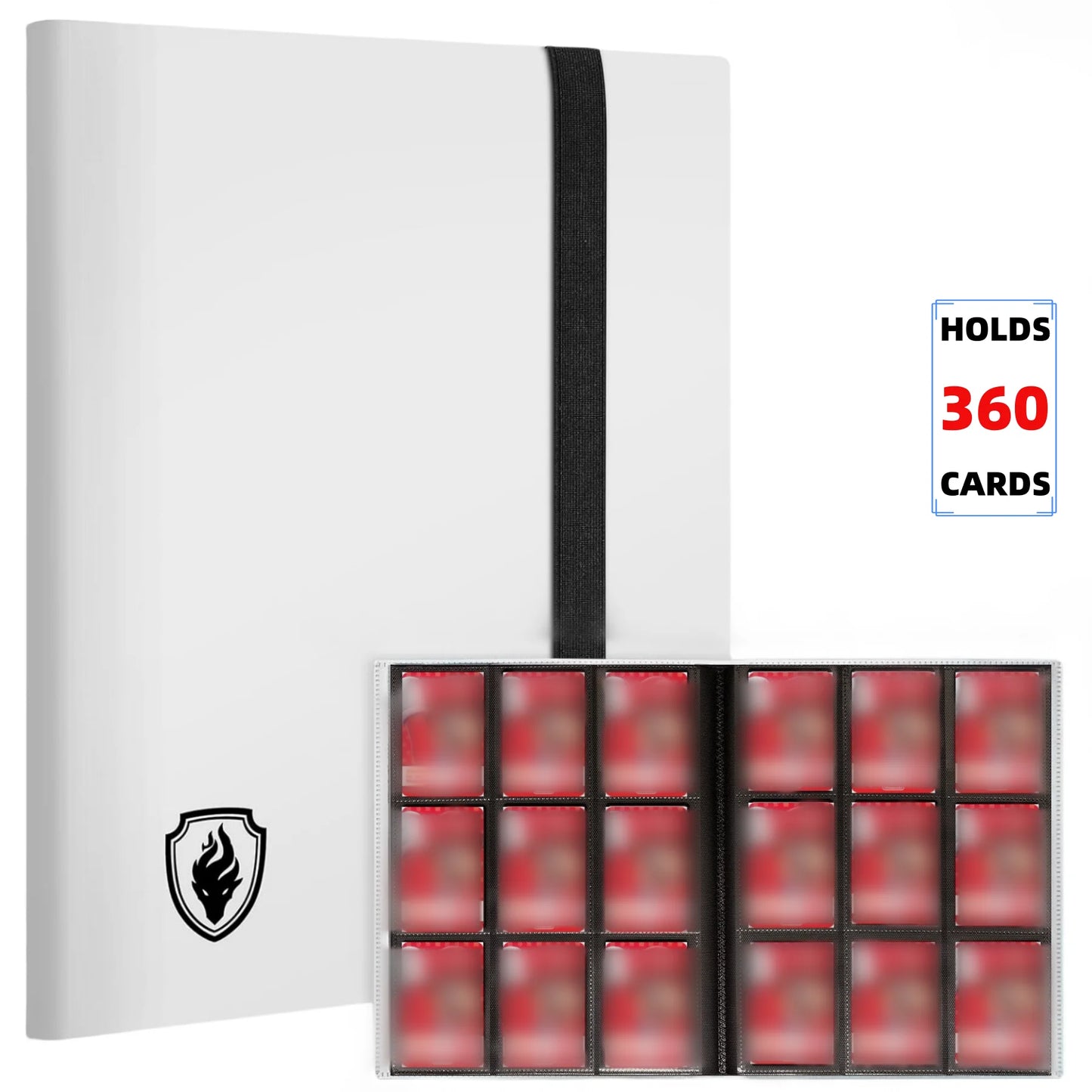 360 Pocket Trading Card Binder β 9 Pocket Side-Loading Album for Yugioh, MTG & TCG Cards