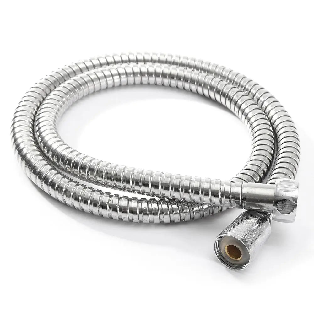 Flexible Stainless Steel Shower Hose – 1-3m Bathroom Plumbing Pipe for Shower Head, Bath Accessories