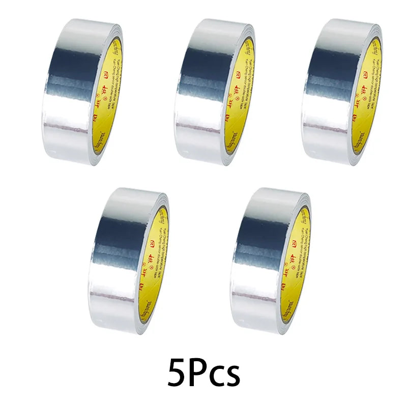 High-Temperature Aluminum Foil Tape β Leak-Proof Adhesive Sealing & Heat Insulation for Kitchen & Pipe Repairs