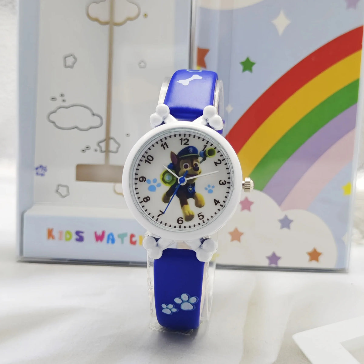 Paw Patrol Kids Digital Watch - Cartoon Character Wristwatch, Waterproof Birthday Gift for Children