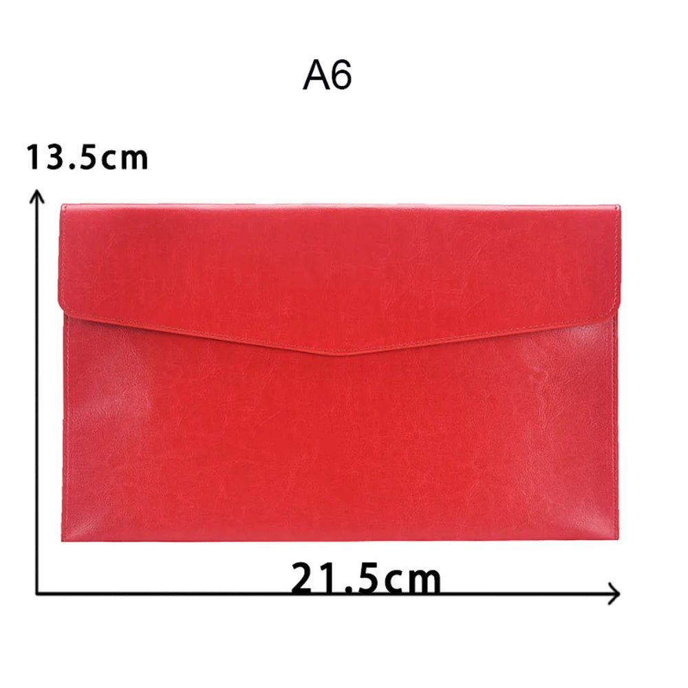 Leather Document Organizer – File Folder, Passport & Card Holder, School & Contract File Bag