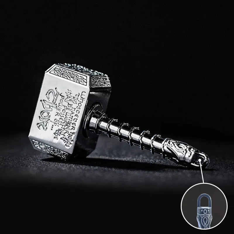 Alloy Fingertip Gyro Spinner β Metal Fidget Toy Hammer for Kids & Adults, Anti-Stress & Anxiety Relief