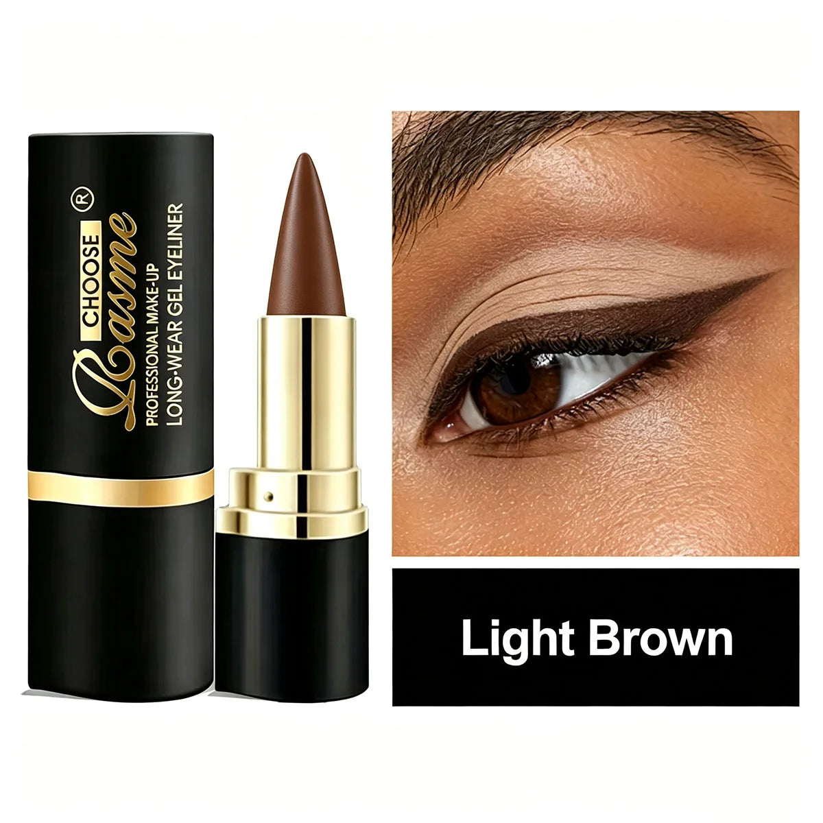 Creamy Texture Eyeliner Pencil – Easy-Apply, Sweat-Resistant Long-Lasting Eye Makeup for Women