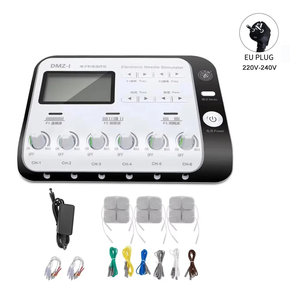 TENS Acupuncture Muscle Stimulator – Neuromuscular Massager for Pain Relief & Acupoint Stimulation, Home Use