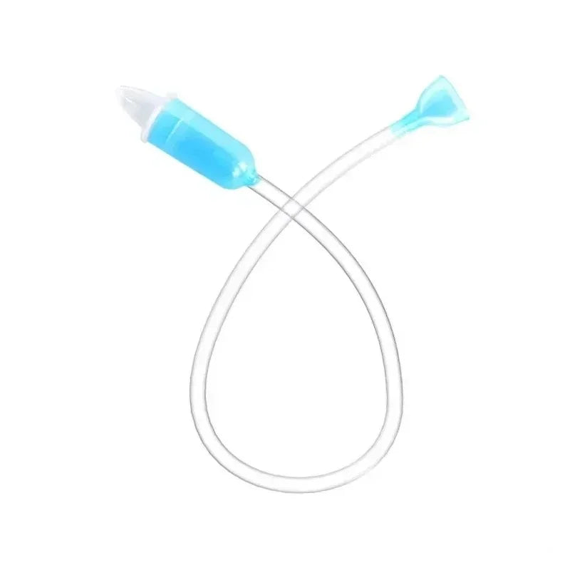 Soft Baby Nasal Aspirator - Gentle Suction Nose Cleaner and Mucus Removal Tool for Newborns and Infants