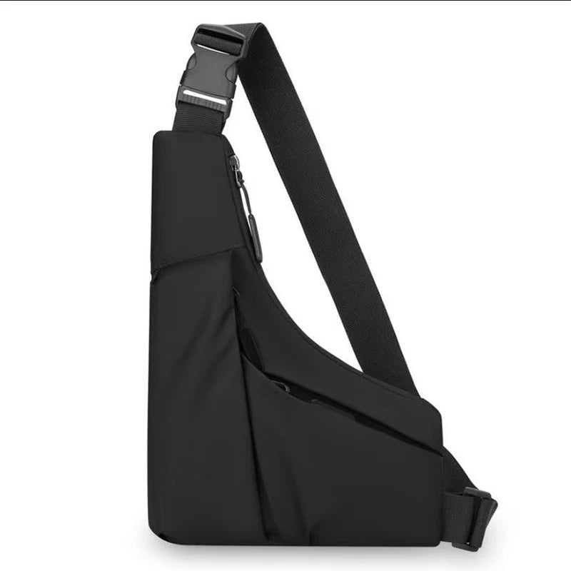 Men’s Portable Chest Bag – Lightweight Asymmetrical Crossbody for Outdoor Sports, Travel, Hiking & Daily Use