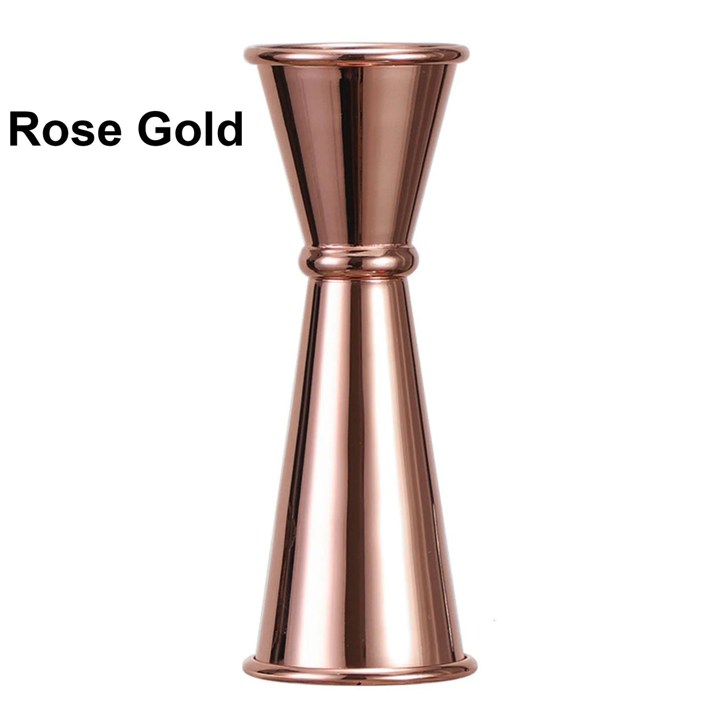 Double Cocktail Jigger — Stainless Steel Dual-Sided Measuring Cup with Internal Scale, Bar Tool