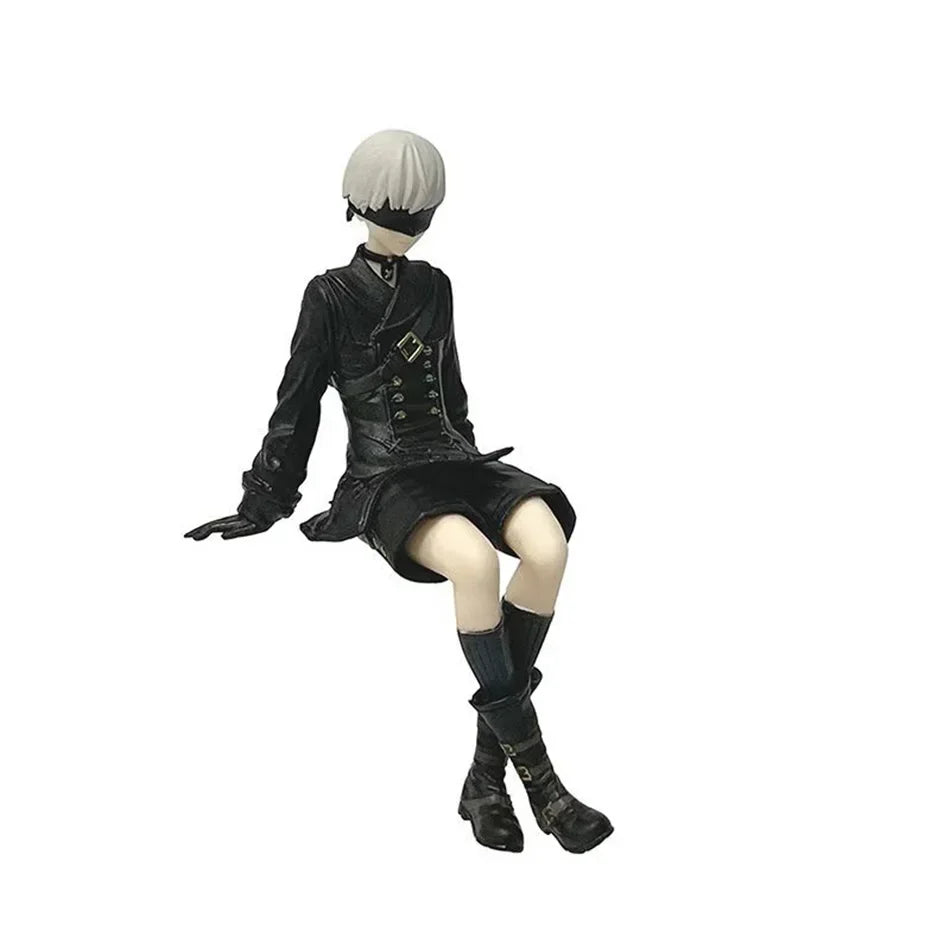 Nier Automata 2B Yorha No.2 Type B Figure - 15cm SEGA Chokonose PVC Anime Collectible Model Toy