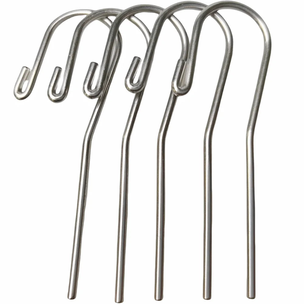 5pcs Dental Endo Treatment Tools – Apex Locator Line, Measuring Wire & Lip Hook for Dentsply, Morita, VDW
