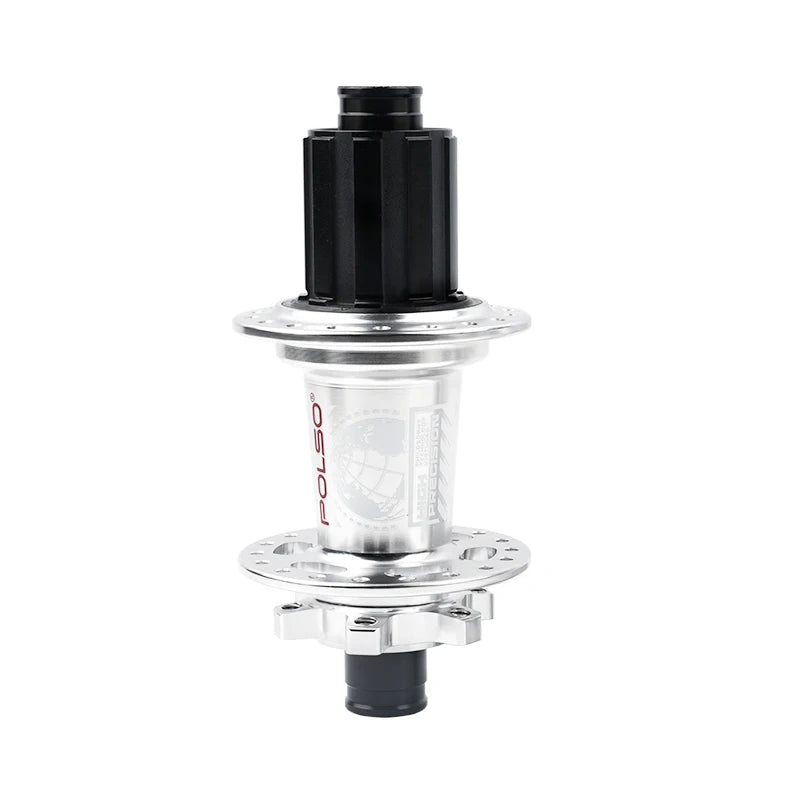 POLSO MH011 MTB Bike Hub – 32H/36H Mountain Hub for 8-12 Speed, 100x15mm & 142x12mm Disc Brake Bicycle