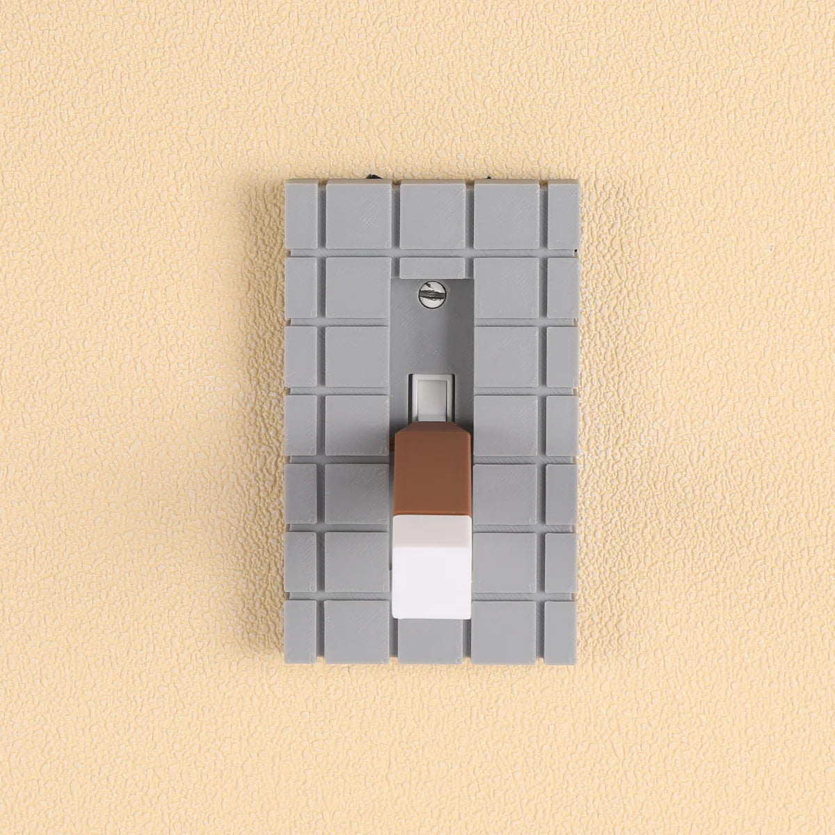 Pixel Style Switch Board – Creative Easy-Install Decorative Switch for Holiday & Home Decor