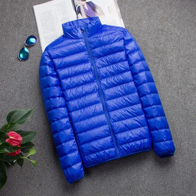 Men's Autumn & Winter Down Jacket – Fashion Hooded Slim Fit, Super Light & Warm Coat