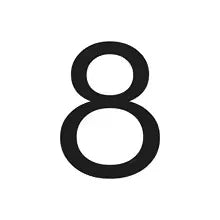 Custom Metal 3D LED House Number - Waterproof Outdoor Address Sign for Home, Apartment & Door Plates