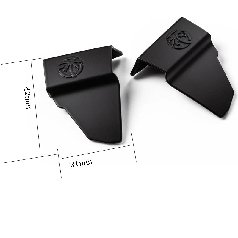 Luxury Brand Heat Wave Sunglasses Side Shield — Z87+ Smoke Grey Protective Glasses Accessory
