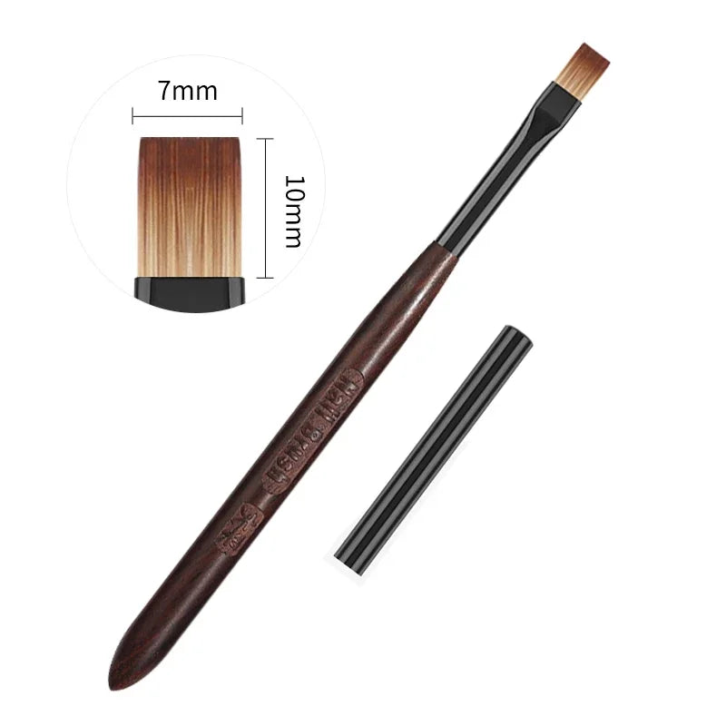 Nail Glue Phototherapy Pen & UV Gel Brush - Professional Acrylic Nail Art Brushes for Painting & Drawing, Manicure Tools