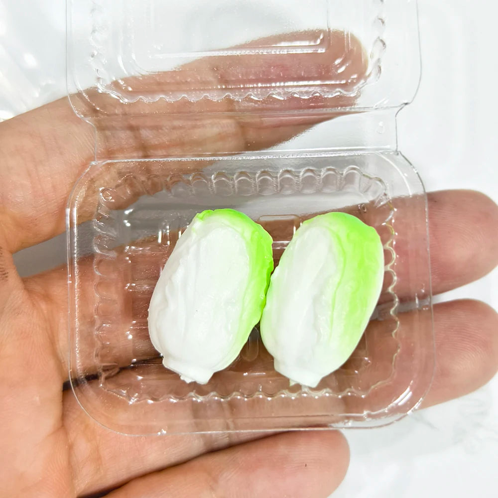 Miniature Dollhouse Food Set β Simulated Fruits & Vegetables for BJD & Blythe Dolls (Grape, Meat, Orange, Radish)