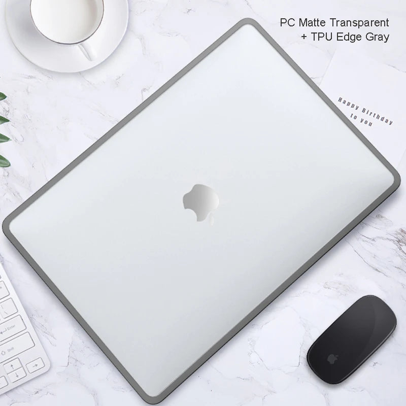 MacBook Air 15 inch M2 & 13-inch M1 Case β Laptop Cover for 2023 MacBook Air, Pro 13/14/16, Funda Coque
