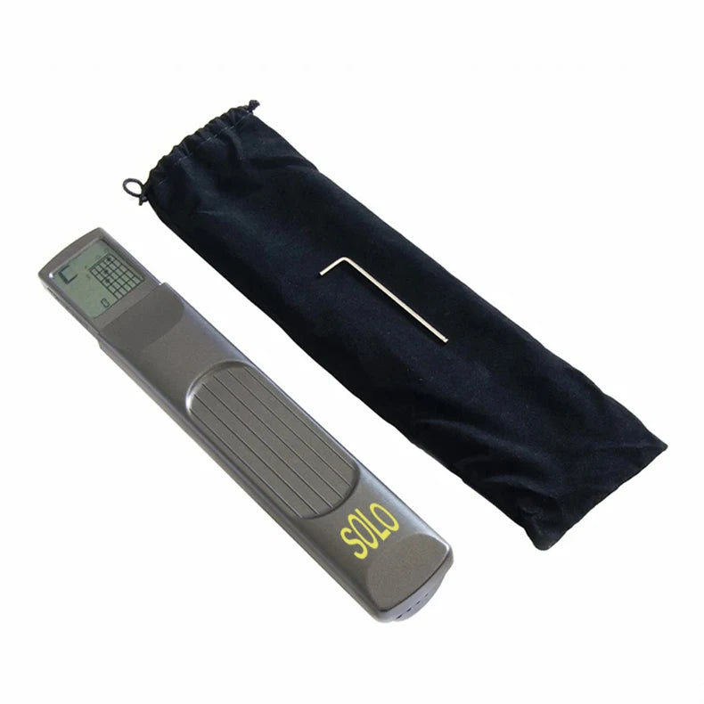 Pocket Guitar Chord Practice Tool - Portable Neck Trainer with Rotatable Chords Chart Screen for Beginners