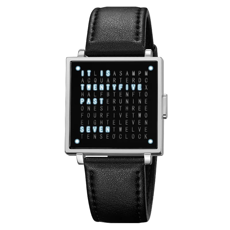 SKMEI 2388 Luxury Digital LED Watch for Men – Waterproof, Date Display, Leather Strap Wristwatch