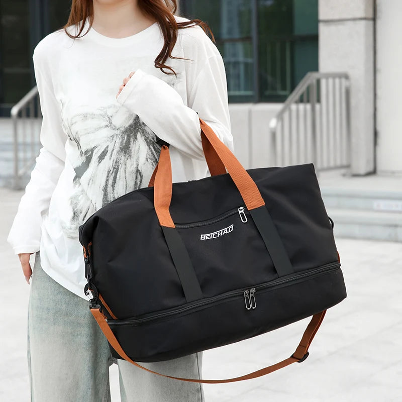 Large Capacity Fitness & Travel Bag β Clothing Storage, Short Distance Luggage, Anti-Sailor Sports Duffel