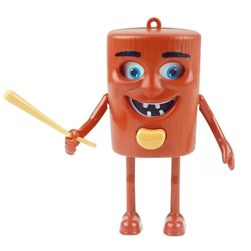 Italian Brainrot Tung Tung Tung Sahur Face-Changing Toy – Creative Button Decompression Figure, Fun Christmas Gift for Kids