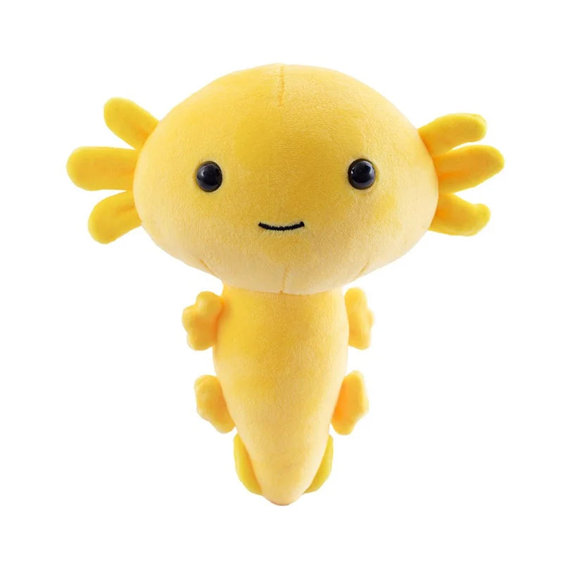 Kawaii Axolotl Plush Toy - Soft Stuffed Animal Pillow for Christmas Gifts & Home Decor