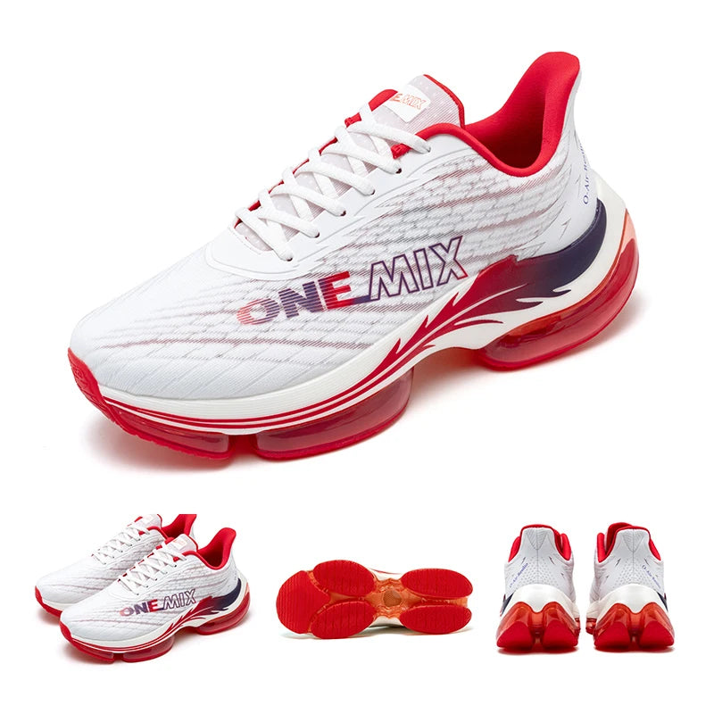 ONEMIX Women's Air Cushion Running Shoes - Lightweight Breathable Mesh Sneakers for Outdoor & Fitness