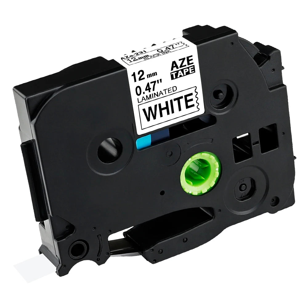 Compatible Brother TZe Label Tape 6–24mm – TZe-231/251 Replacement for P-touch H110, H107, P710BT, H105, E550W Label Makers
