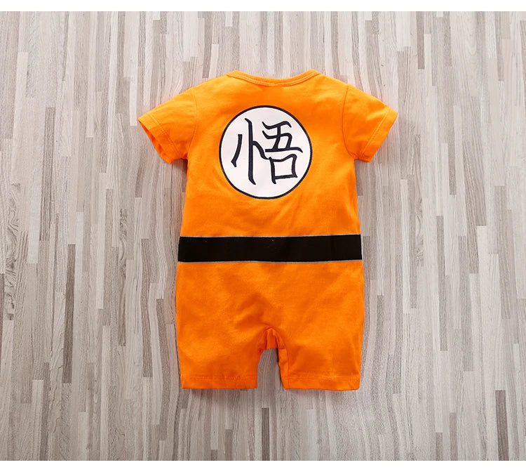 Baby Anime Jumpsuit β Soft Cotton Short Sleeve Romper, Newborn Summer Outfit, 0-18 Months