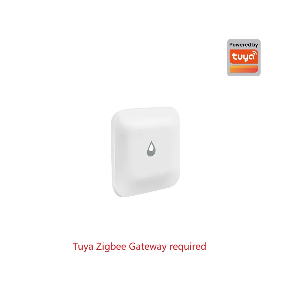 ZigBee Smart Water Leak Sensor Alarm, Tiny Leakage Detector for Tuya, Home Assistant & eWeLink Smart Home Security System