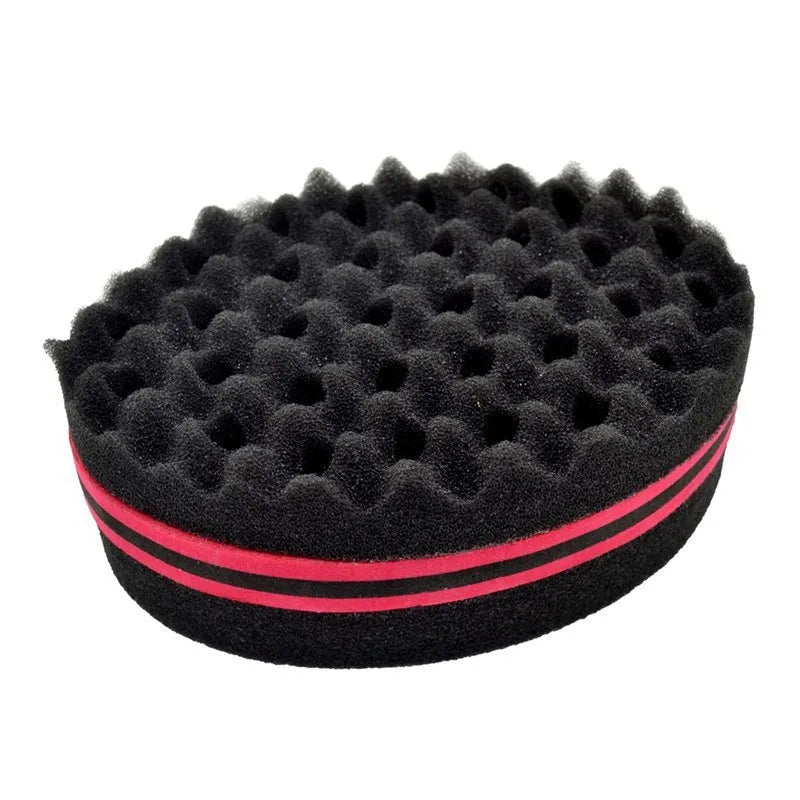 Men's Barber Hair Braider Set – Twist Sponge Gloves & Fork Comb for African Hair Styling & Salon Tools