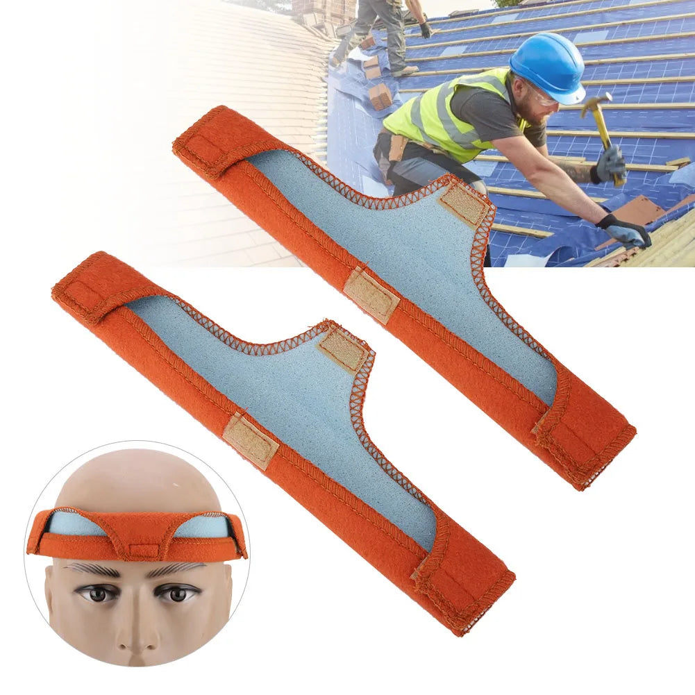 2-Pack Helmet Sweatband Set - Comfortable Sweat Band Cushions for Hard Hats and Welding Helmets, Summer Headband Liners