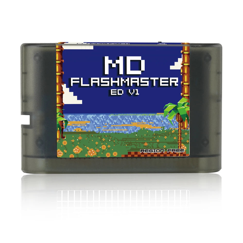 4000-in-1 Mega Everdrive V1 with 8GB TF Card — MD Game Cartridge for SEGA Genesis Mega Drive & Master System Consoles