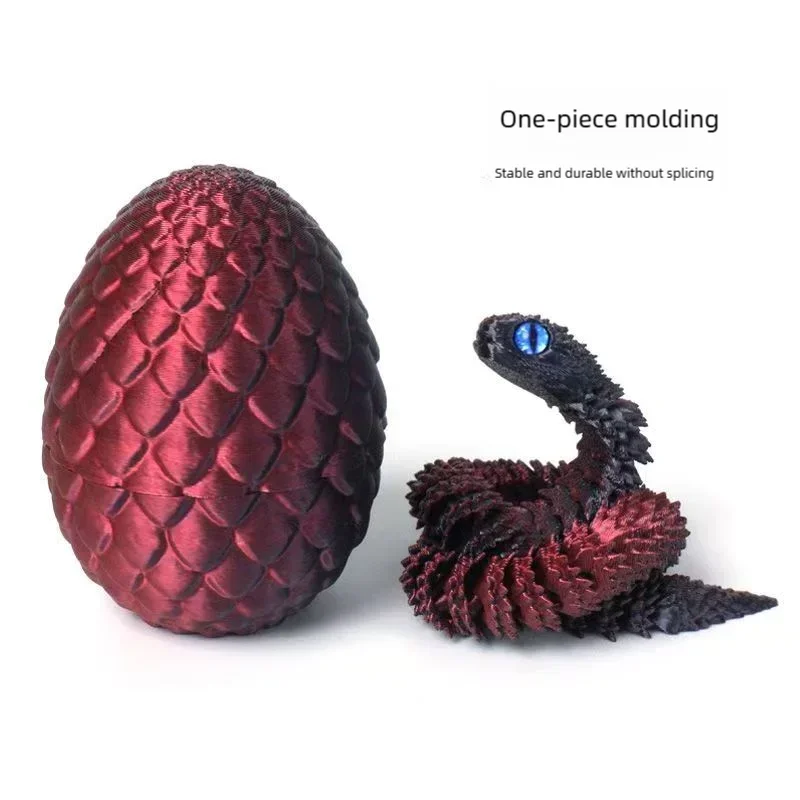 Cobra & Snake Egg Statue - Creative Desktop Sculpture Home Decor Ornament
