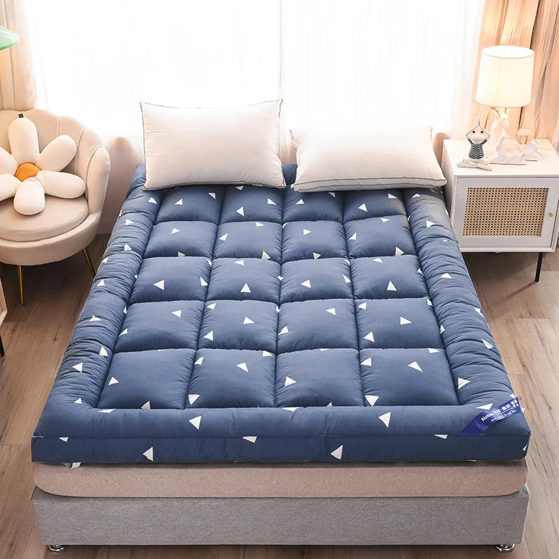 Queen Mattress Topper for Body Pain Relief - 1000 GSM Extra Thick 7D Fiber Mattress Pad Cover with Deep Pocket Fit