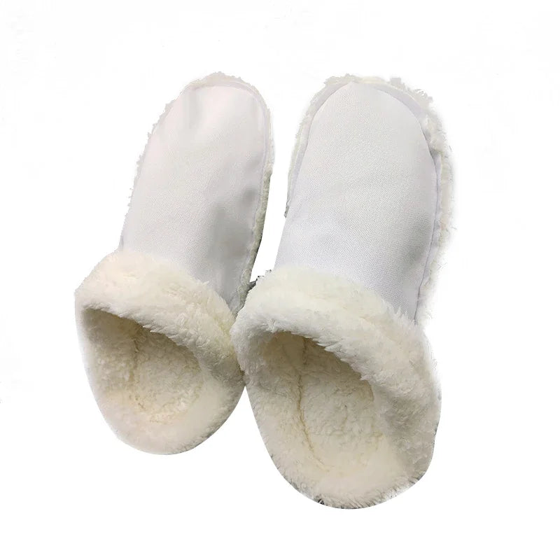 Hole Shoes Velvet Liner – Thickened Winter Warm Detachable Cotton Sleeve & Plush Inner Liner for Soft Shoe Covers