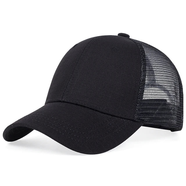 Mesh Summer Trucker Hat - Adjustable Camouflage Tactical Baseball Cap for Men & Women