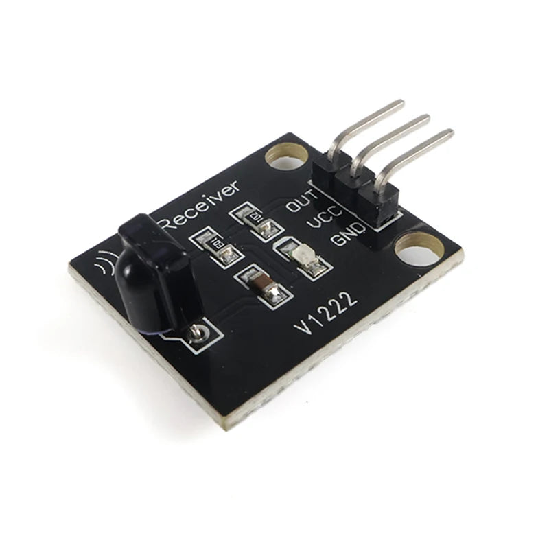38KHz IR Infrared Transmitter Receiver Module Kit - 10M Range Remote Control Signal Learning for Arduino, Smart Home & RC Car