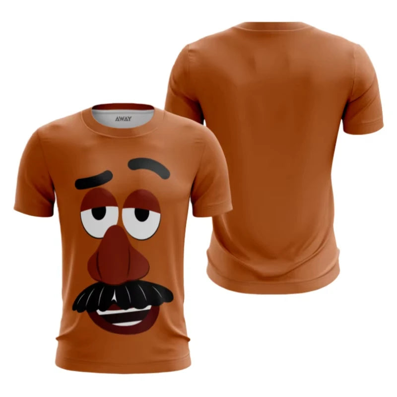 Toy Story 3D Printed T-Shirt - Woody & Jessie Summer Short Sleeve Matching Tops for Kids & Parents
