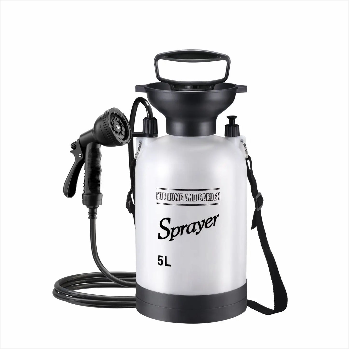 Portable Outdoor Camping Shower β 3/5/8L Manual Pump with 3m Hose for Pet Bath & Car Wash