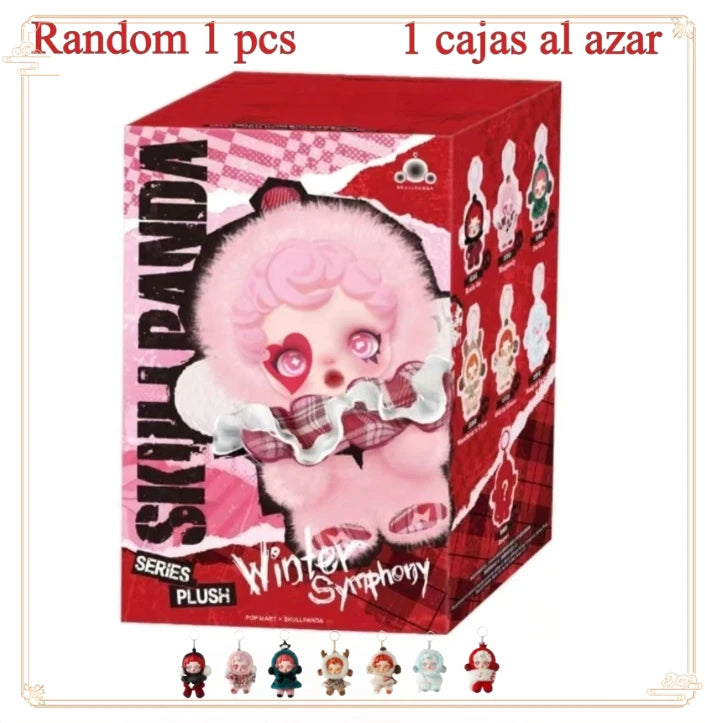 Skullpanda Winter Music Series Blind Box Plush Keychain β Cute Action Figure Toy Gift