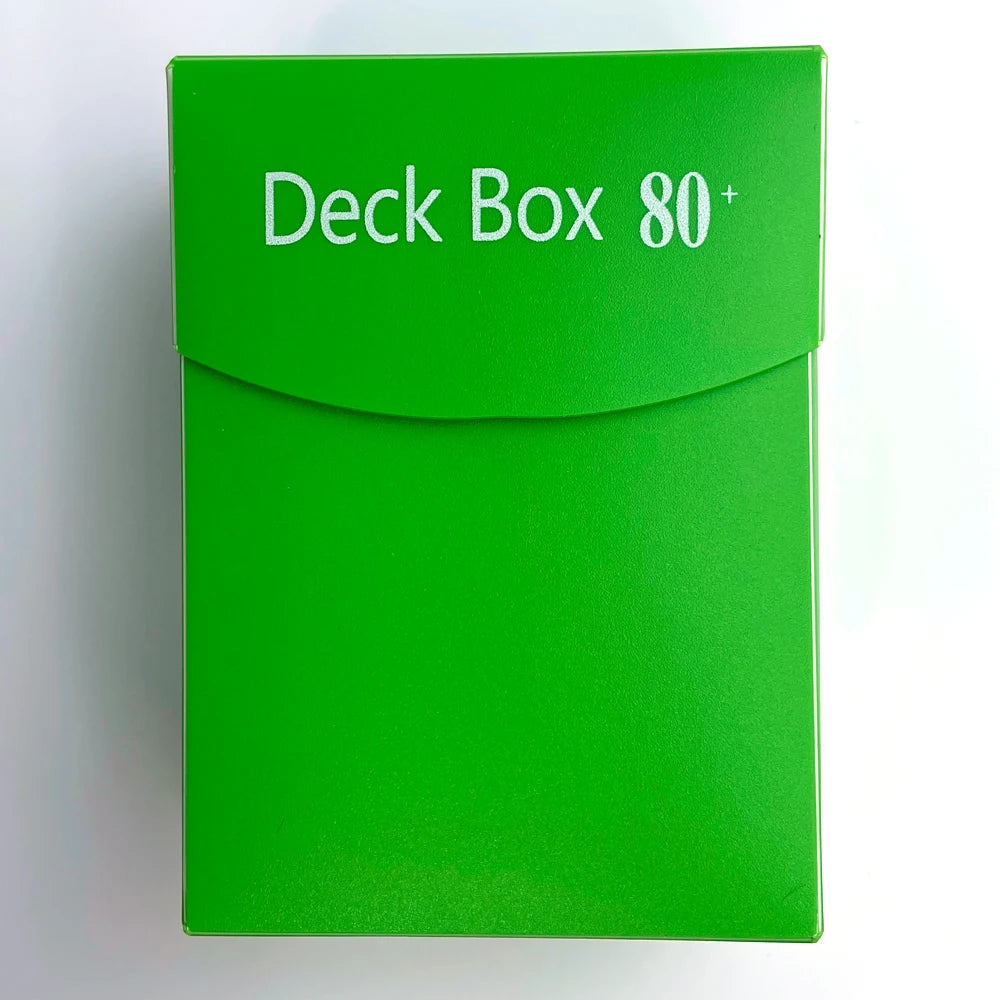 TCG Card Deck Box - 80+ Cards Storage Case Organizer for Magic, Pokémon & Yu-Gi-Oh Collections