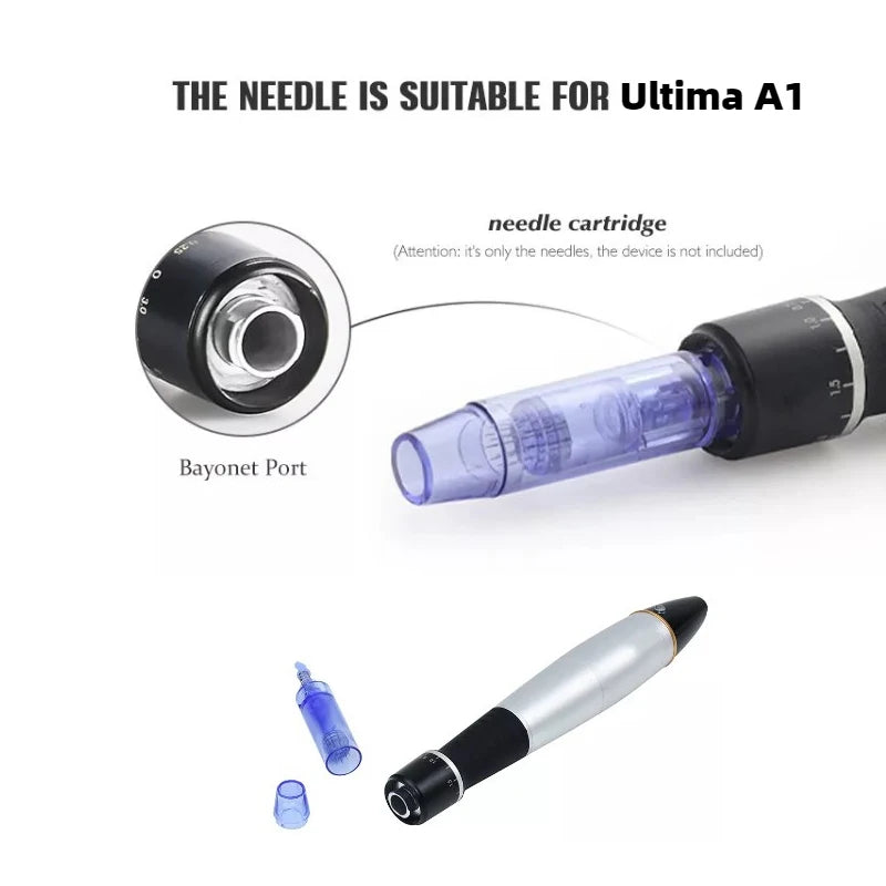 Bayonet Cartridges: Nano Needles Replacement for Ultima A1-C A1-W - 10/50pcs 9/12/24/36/42 Pins