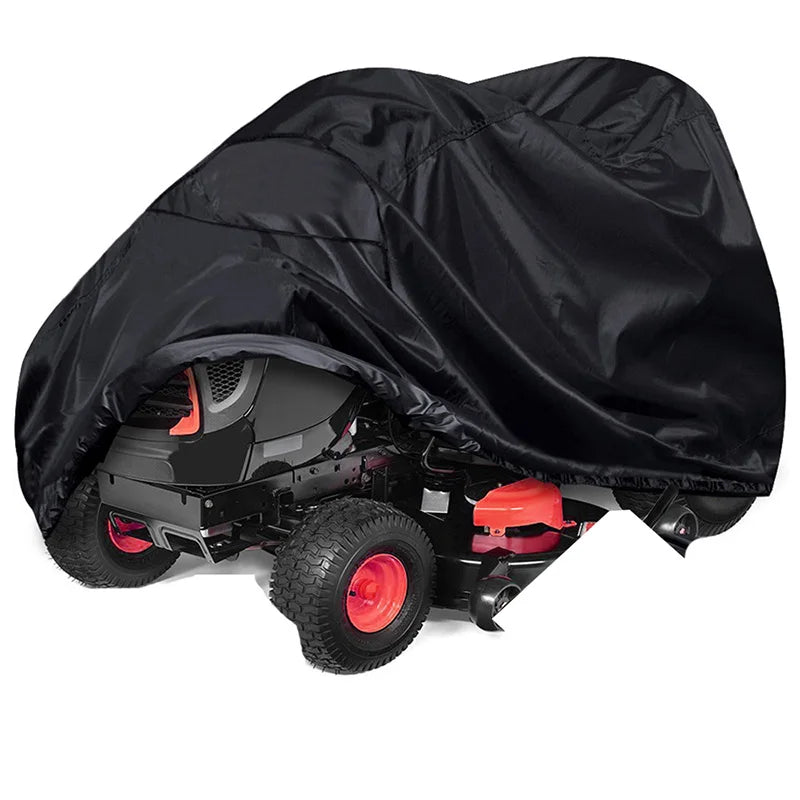Universal Lawn Mower Cover - Waterproof, UV-Resistant Rainproof Dustproof Outdoor Tractor Protection Cover